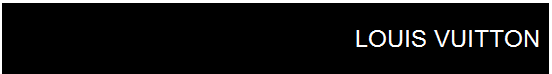 文本框: LOUIS VUITTON